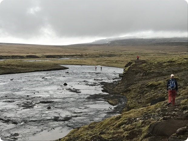 glymur waterfall hike iceland