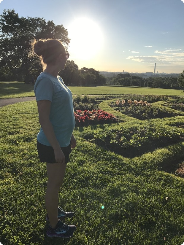 running while 16 weeks pregnant