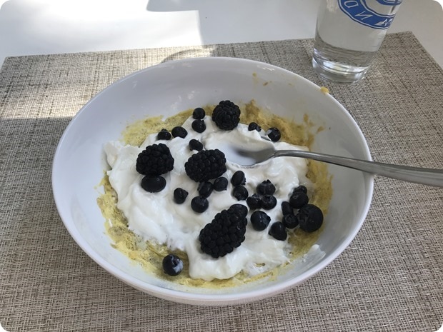 flour free breakfast pancake 