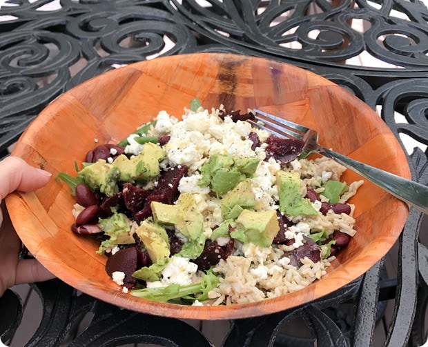 grain salad bowl