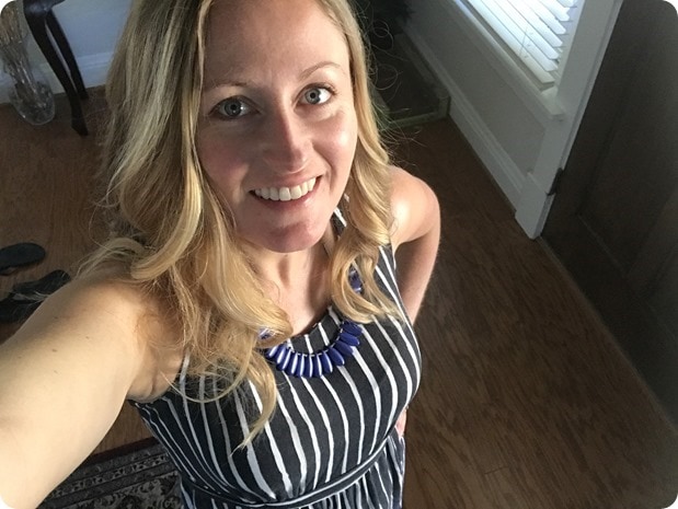liz lange maternity tie waist dress