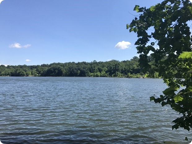 hiking along the potomac river