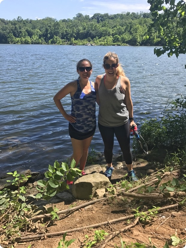 hiking potomac trail