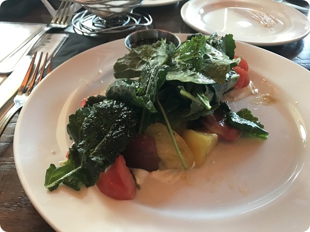 mad fox brewery kale salad