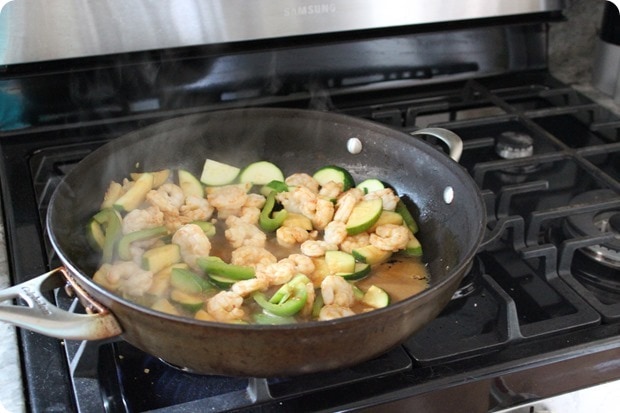 shrimp stir fry