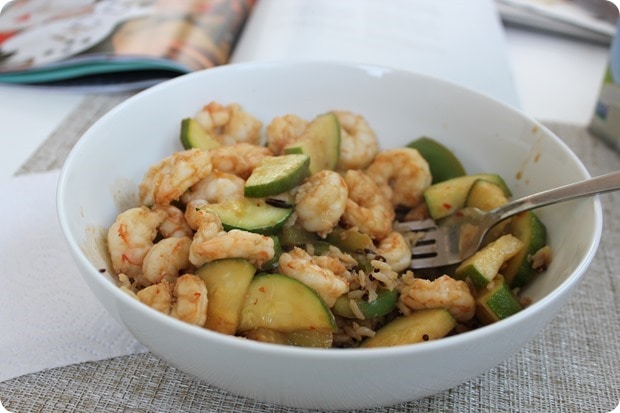 shrimp stir fry