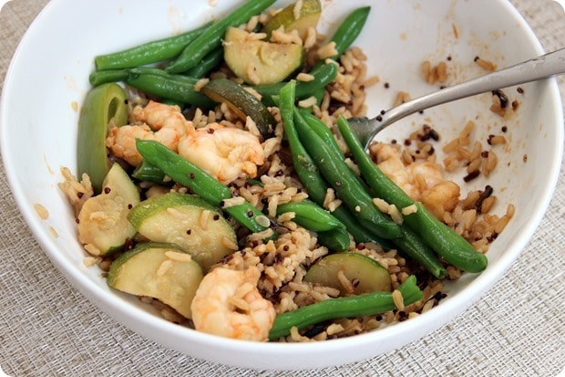 shrimp veggie stir fry
