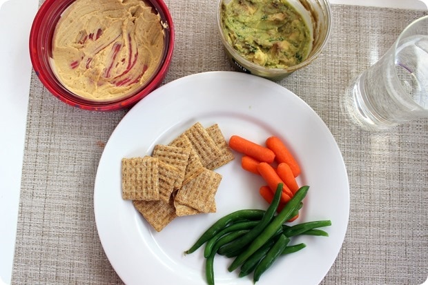 afternoon snack plate