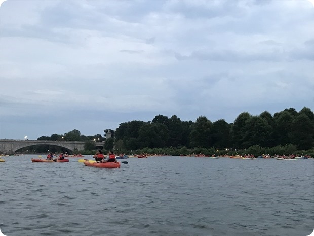 kayaking on 4th of july in dc