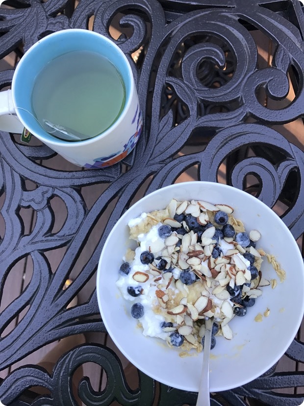 microwave banana oatmeal