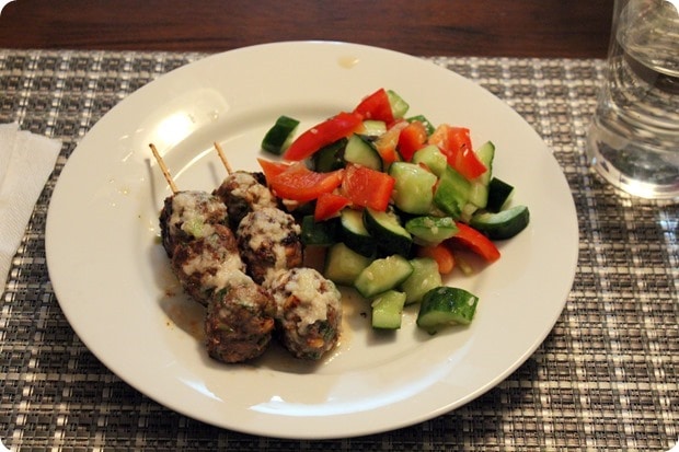 sun basket lamb meatballs