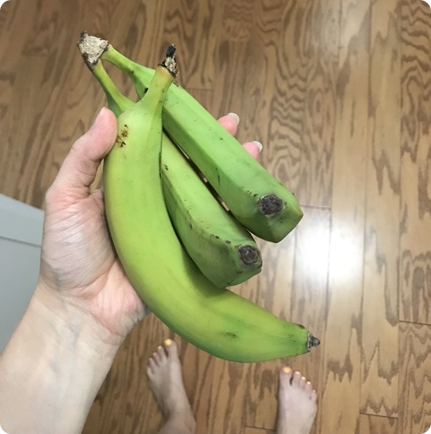 green bananas that never get ripe
