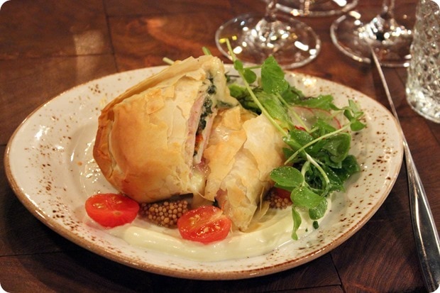 phyllo pie sandwich