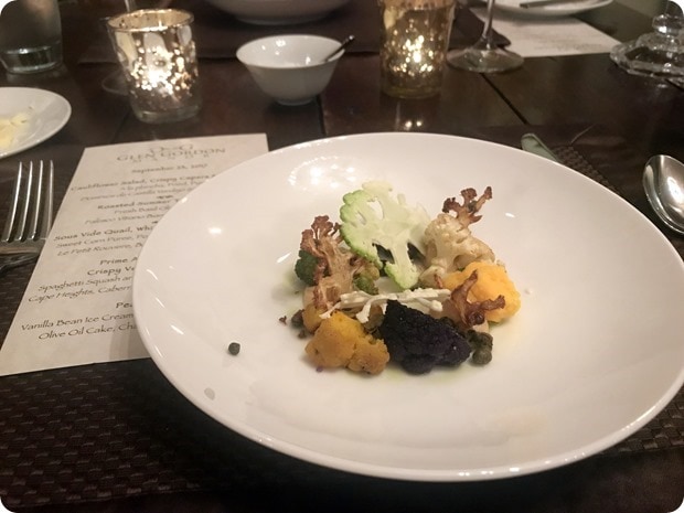 glen gordon manor dinner
