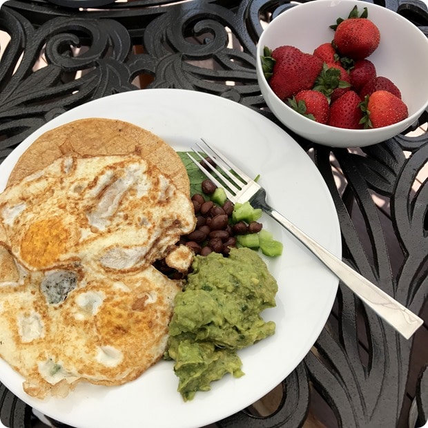 homemade huevos rancheros