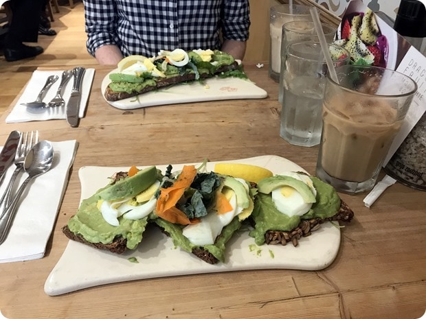 le pain quotidien avocado toast