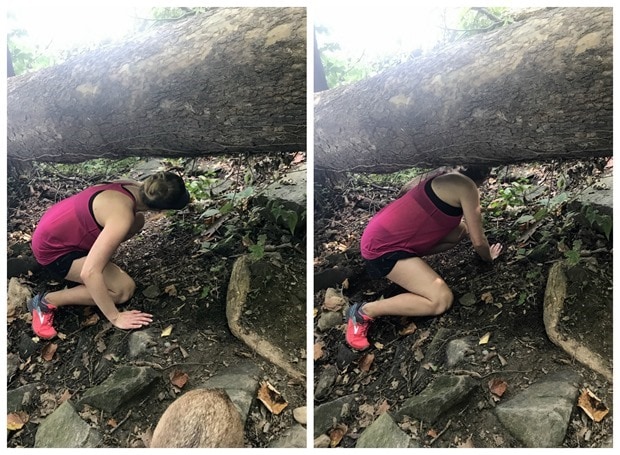 hiking while pregnant