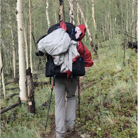 through hiking the colorado trail