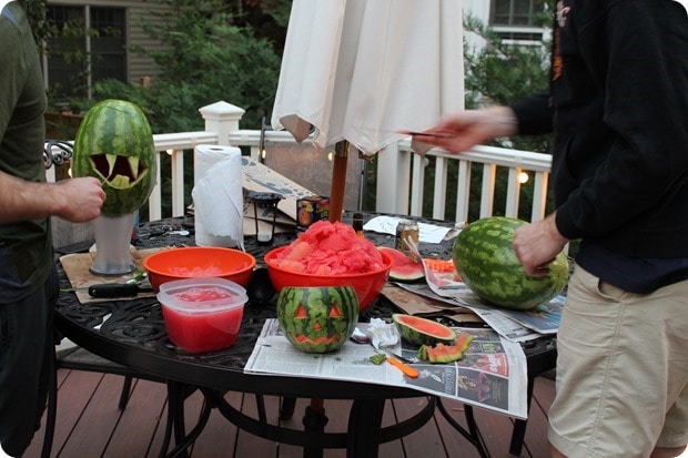 watermelon carving