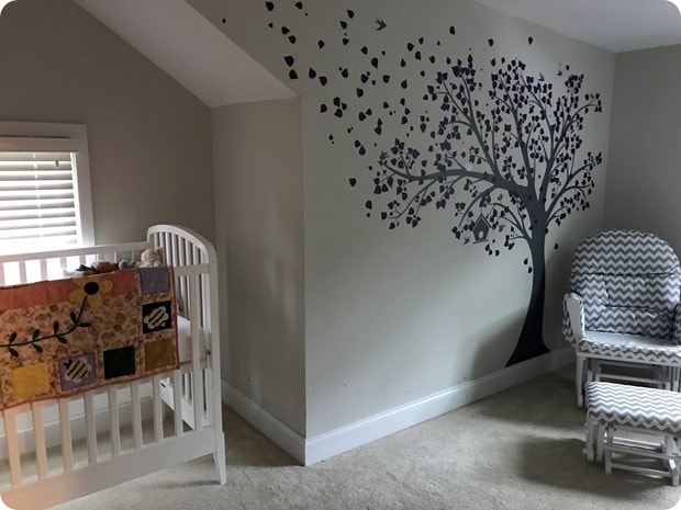 baby room tree wall sticker