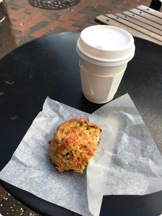 baked and wired breakfast and coffee