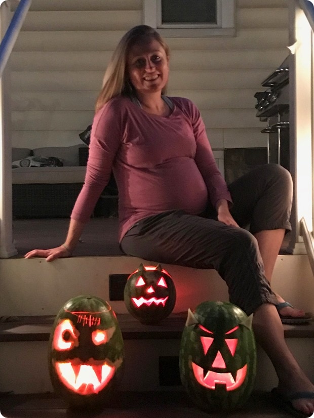carving watermelons