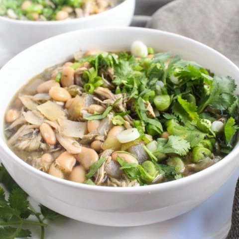 Chicken & White Bean Chili Soup