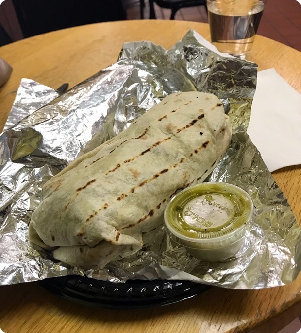 well dressed burrito