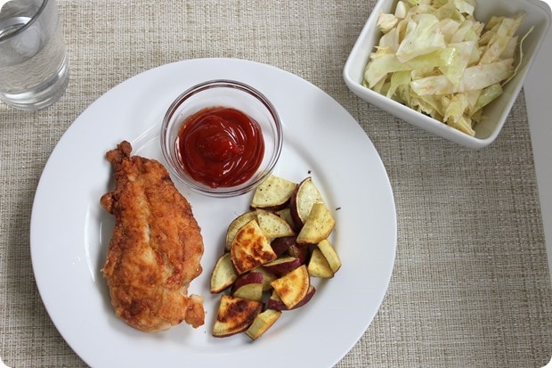 blue apron chicken fingers