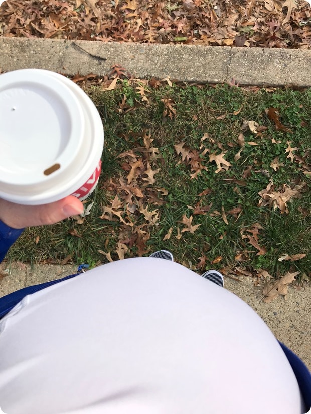 baby bump walk
