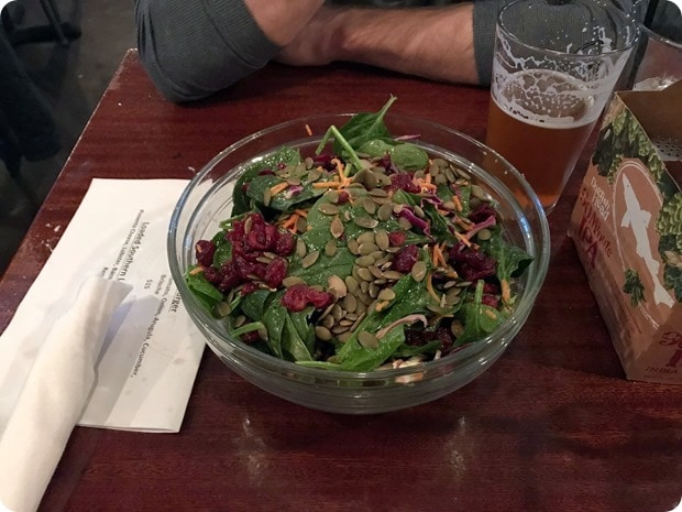citizen burger bar salad
