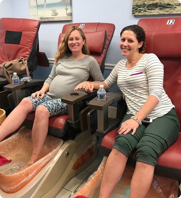 pre baby pedicures