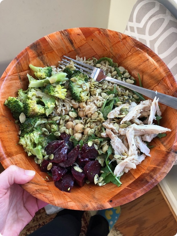 grain salad bowl