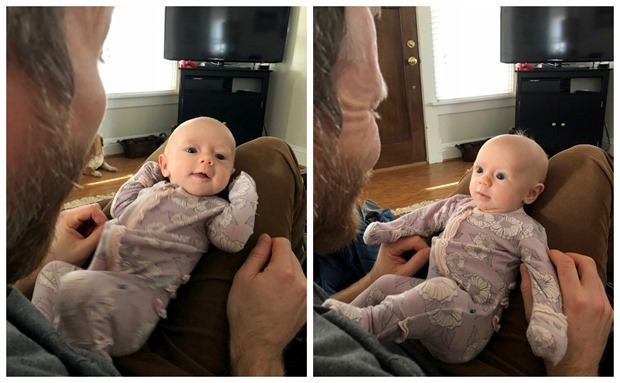 7 week old baby