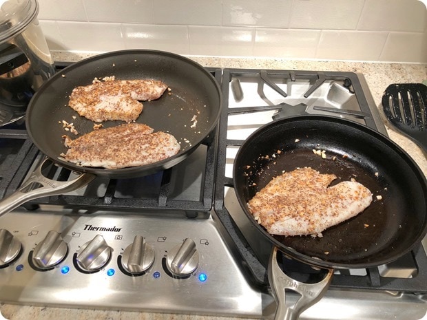 almond crusted tilapia