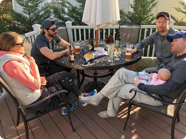 post hike hangout