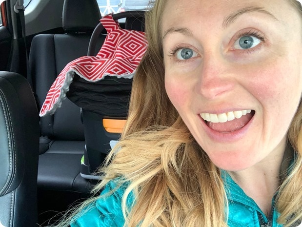 solo car trip with baby