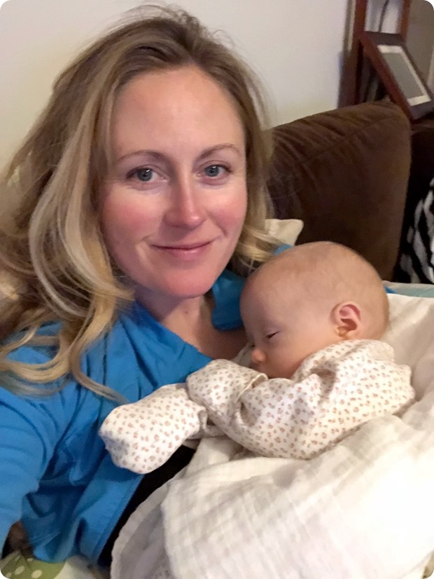 superbowl baby snuggles