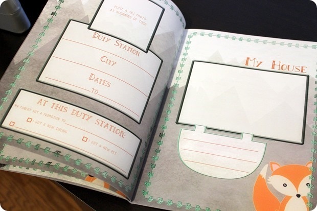 military move journals for kids
