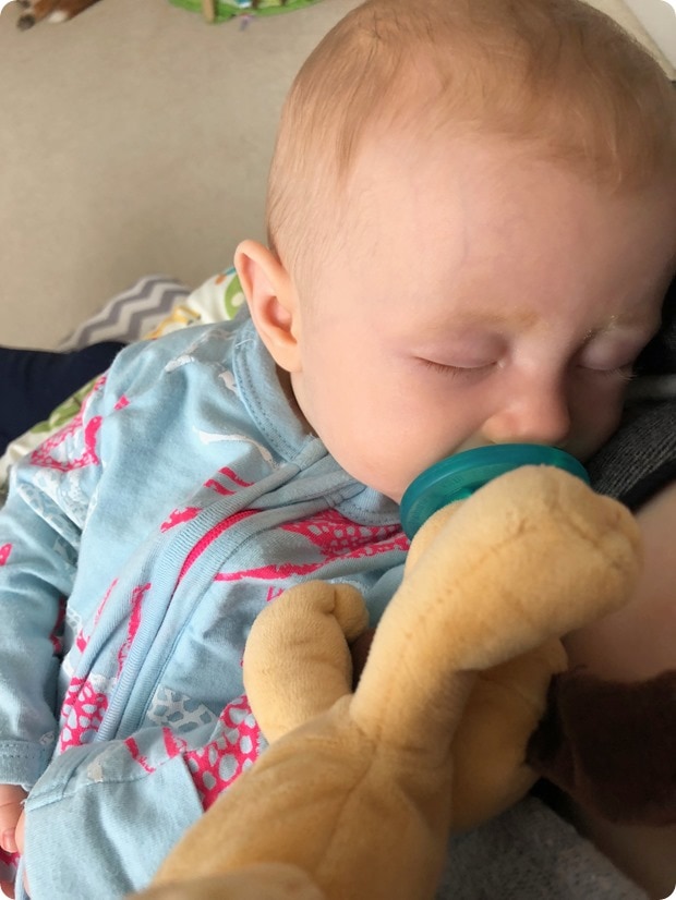 sleepy baby