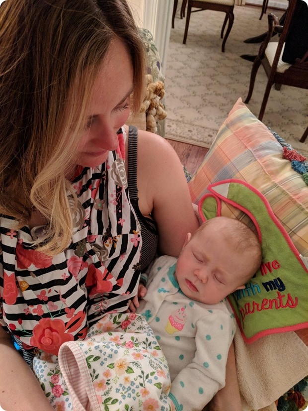 sleepy baby