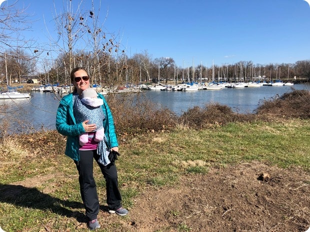 trail walk virginia with baby