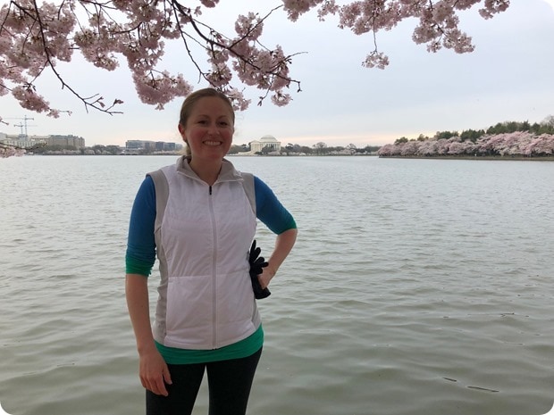 cherry blossom morning run 5