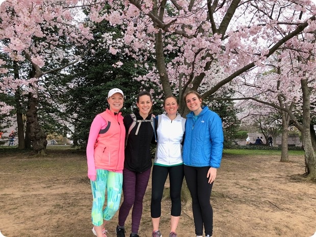 cherry blossom morning run 7
