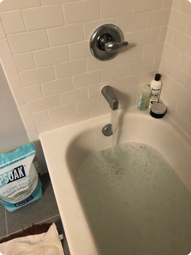 epsom salt bath