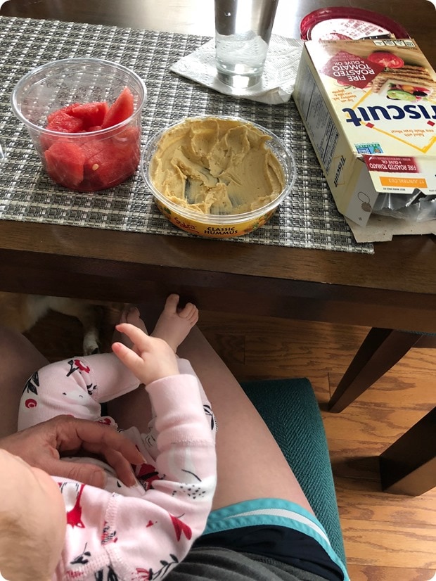 one handed snack