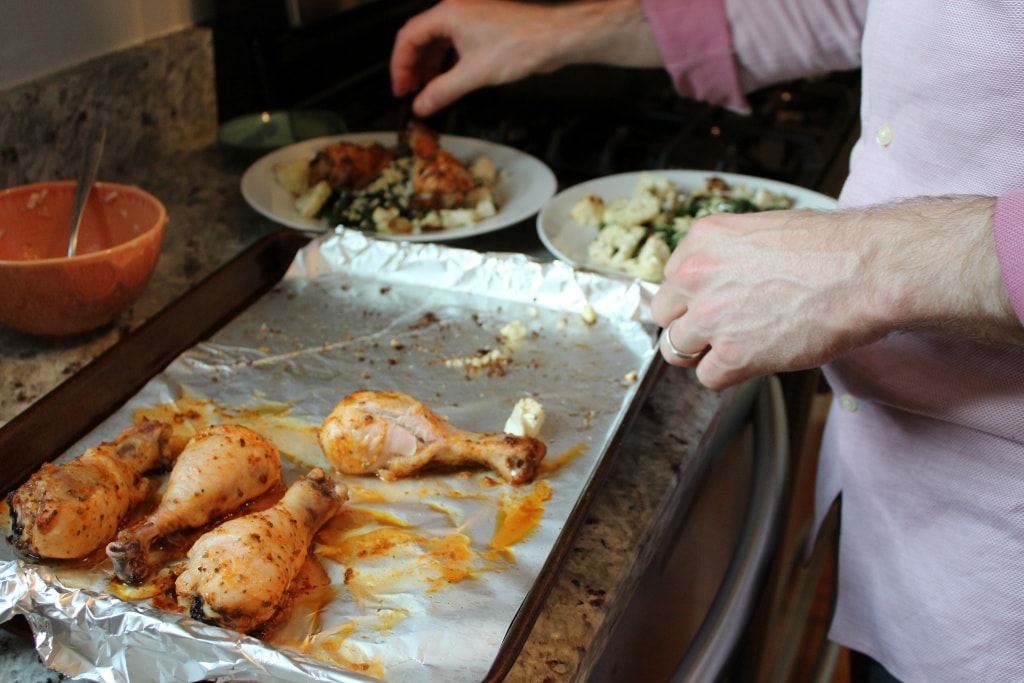 blue apron dinner