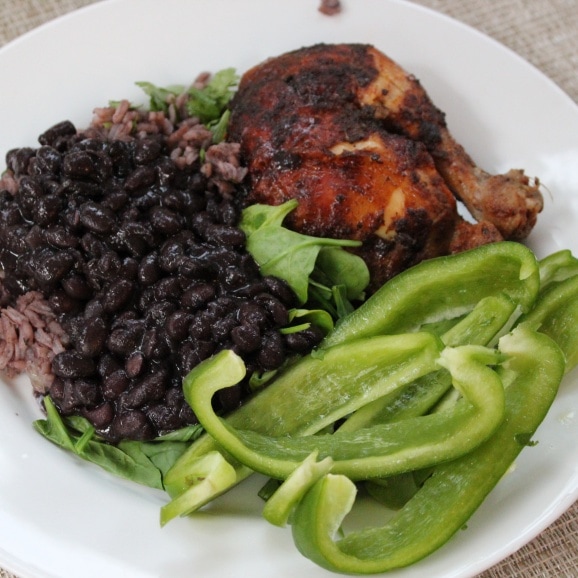 chicken rice beans