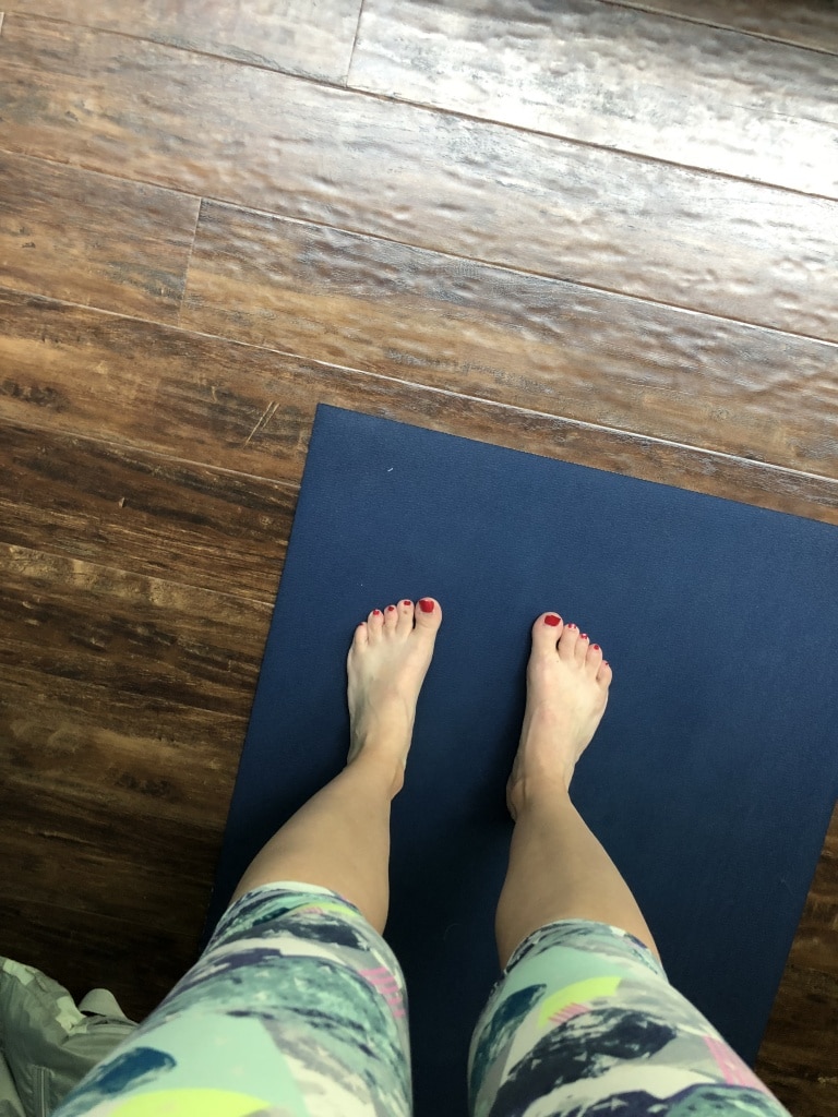 postpartum yoga
