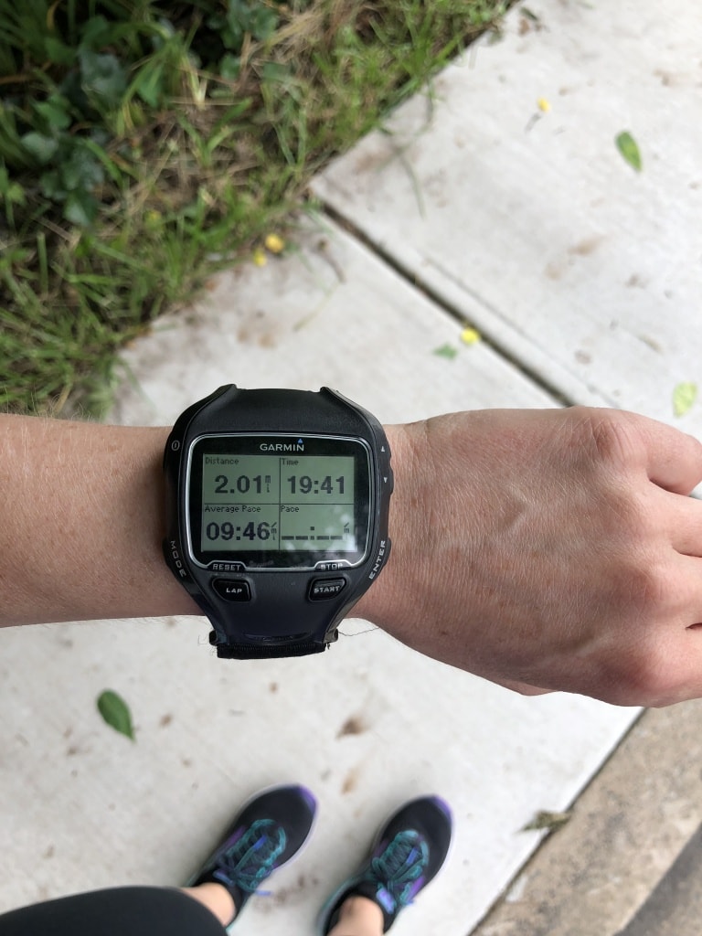 2 mile run postpartum